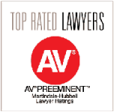 top rated lawyers AV preeminent