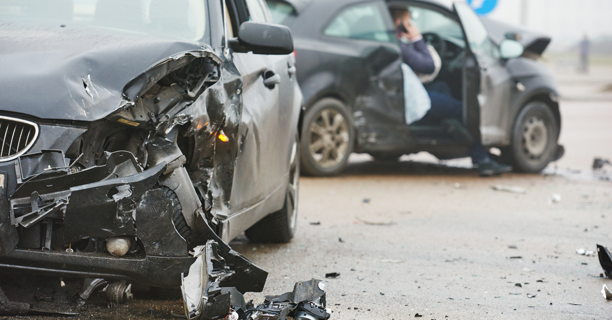 An auto accident in Tarpon Springs, FL.